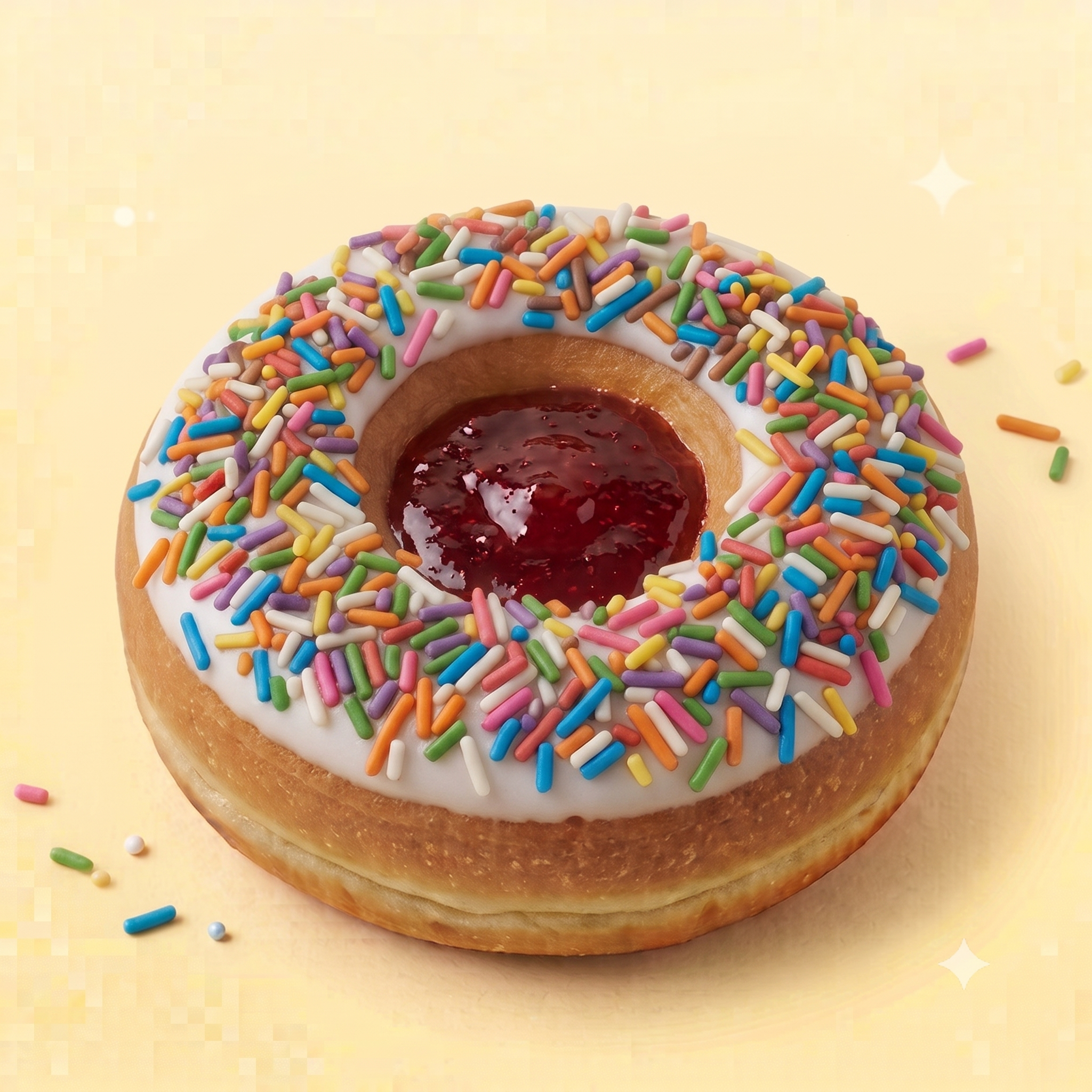Jam Filled Doughnut